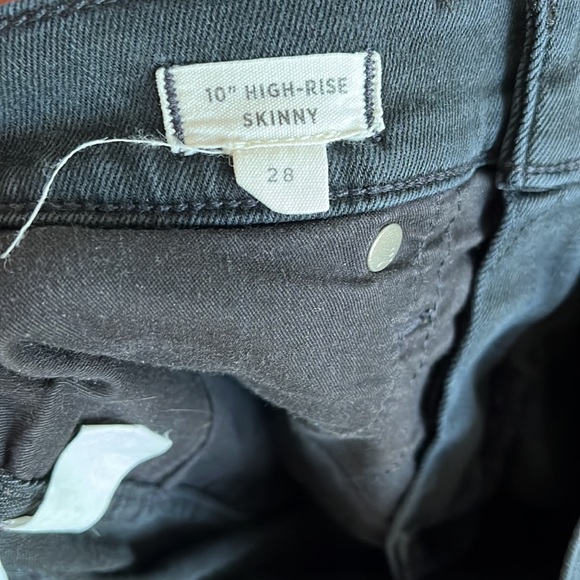 Madewell 10” High-Rise Skinny Jeans Tencel Edition size 28 - Picture 6 of 12